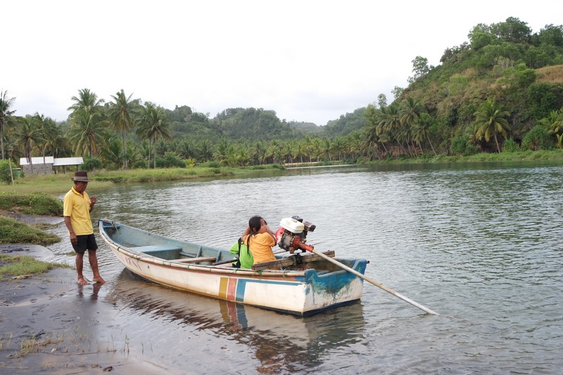 Sungai Maron bermuara di pantai Ngiroboyo